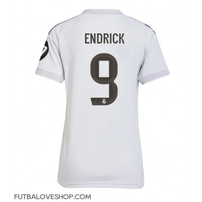 Dres Real Madrid Endrick #9 Domáci pre Ženy 2025-26 Krátky Rukáv Dres Real Madrid Endrick #9 Domáci pre Ženy 2025-26 Krátky Rukáv